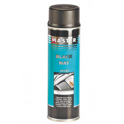 MASTER Akryllack schwarz matt Spray / 500ml