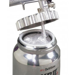 DEVILBISS KBII 2.3L Remote Cup with hoses