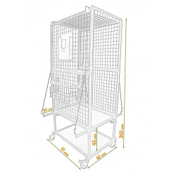 T4W Automotive workshop trolley