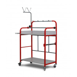 T4W Universal mobile painting trolley rack