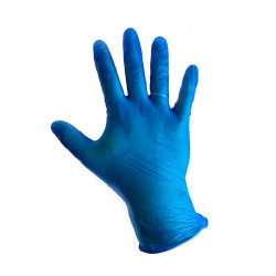 T4W Rękawice niebieskie ochronne L (50szt.)