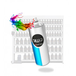 T4W Acrylic paint RAL 9011 matt spray / 400ml