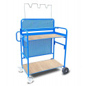 T4W Universal mobile painting trolley rack