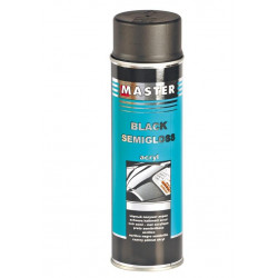 MASTER Acrylic Paint black semimat Spray / 500ml