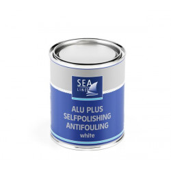 SEA LINE Antifouling Farbe ALU+ WEISS / 2.5L
