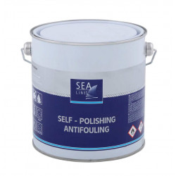 SEA LINE Antifouling Farbe Lack ROT / 0.75L