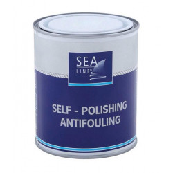 SEA LINE Antifouling Farbe Lack SCHWARZ / 0.75L