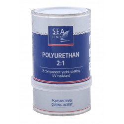 SEA LINE Polyurethan Deckanstrich SCHWARZ / 0.75L